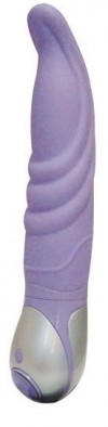 Фиолетовый вибратор Mantra из серии VIBE THERAPY - 19 см. фото 2 — pink-kiss
