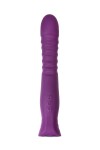 Фиолетовый гибкий вибратор Lupin с ребрышками - 22 см. фото 3 — pink-kiss