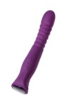 Фиолетовый гибкий вибратор Lupin с ребрышками - 22 см. фото 5 — pink-kiss