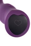 Фиолетовый гибкий вибратор Lupin с ребрышками - 22 см. фото 12 — pink-kiss