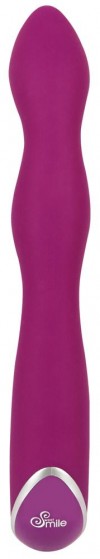 Фиолетовый вибратор A & G-Spot Rabbit Vibrator для стимуляции зон G и A - 23,6 см. фото 4 — pink-kiss