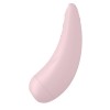 Розовый вакуум-волновой стимулятор Satisfyer Curvy 2+ фото 2 — pink-kiss