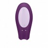 Фиолетовый вибратор для пар Double Joy с управлением через приложение фото 5 — pink-kiss