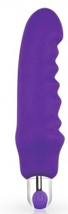 Фиолетовый вибратор Rechargeable IJOY Silicone Waver - 16,5 см. фото 1 — pink-kiss