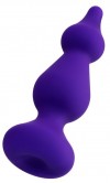 Фиолетовая анальная втулка Sholt - 10 см. фото 1 — pink-kiss