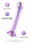 Фиолетовый фаллоимитатор Jelly Dildo M - 18 см. фото 2 — pink-kiss