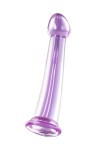 Фиолетовый фаллоимитатор Jelly Dildo M - 18 см. фото 4 — pink-kiss
