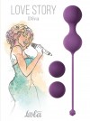 Набор фиолетовых вагинальных шариков Love Story Diva фото 6 — pink-kiss