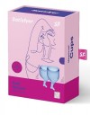 Набор синих менструальных чаш Feel secure Menstrual Cup фото 4 — pink-kiss