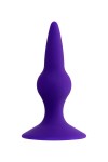 Фиолетовая анальная втулка Klapsy - 10,5 см. фото 3 — pink-kiss