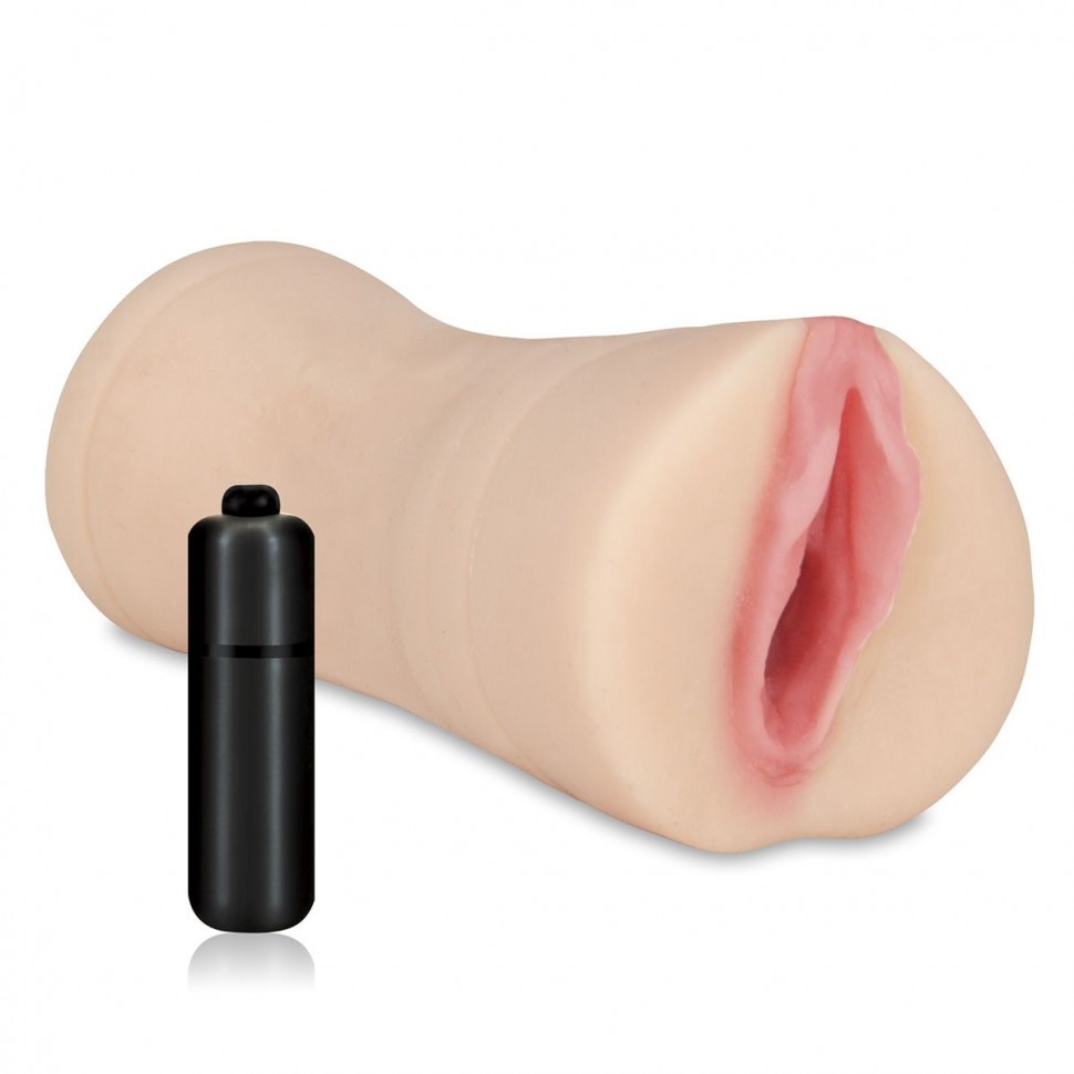 Мастурбатор-вагина с вибропулей VIBRATING PUSSY фото 1 — pink-kiss