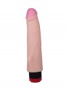 Реалистичный вибромассажёр с наростом у основания - 18,5 см. фото 4 — pink-kiss