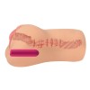 Телесный вибромастурбатор-вагина с рельефом BELLANA AUTO фото 5 — pink-kiss