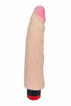 Телесный вибромассажёр HUMAN FORM - 20 см. фото 1 — pink-kiss