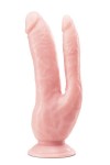 Телесный фаллоимитатор 8 Inch DP Cock - 20,32 см. фото 1 — pink-kiss