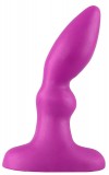 Фиолетовая коническая пробка - 10 см. фото 1 — pink-kiss