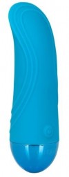 Голубой мини-вибратор Tremble Tickle - 12,75 см. фото 1 — pink-kiss