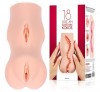 Телесный мастурбатор-вагина с двойным слоем фото 2 — pink-kiss