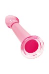 Розовый нереалистичный фаллоимитатор Jelly Dildo L - 20 см. фото 3 — pink-kiss