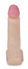 Женский пояс-трусики c 2 насадками и вагинальной пробкой WOMAN LONG фото 9 — pink-kiss