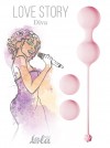 Набор розовых вагинальных шариков Love Story Diva фото 6 — pink-kiss