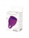 Лиловая менструальная чаша Tulip - 15 мл. фото 2 — pink-kiss