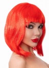 Красный парик-каре с челкой фото 2 — pink-kiss
