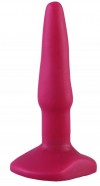 Фиолетовая анальная пробка - 10 см. фото 2 — pink-kiss