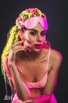Розовая маска Shy фото 4 — pink-kiss
