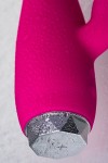 Розовый вибратор с клиторальным стимулятором L EROINA - 17 см. фото 11 — pink-kiss