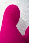 Розовый вибратор с клиторальным стимулятором L EROINA - 17 см. фото 12 — pink-kiss