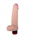 Вибратор реалистичной формы из неоскин - 18,6 см. фото 2 — pink-kiss