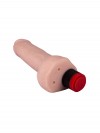 Вибратор реалистичной формы из неоскин - 18,6 см. фото 4 — pink-kiss
