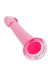 Розовый нереалистичный фаллоимитатор Jelly Dildo XL - 22 см. фото 3 — pink-kiss