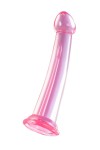 Розовый нереалистичный фаллоимитатор Jelly Dildo XL - 22 см. фото 4 — pink-kiss