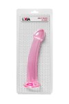 Розовый нереалистичный фаллоимитатор Jelly Dildo XL - 22 см. фото 6 — pink-kiss