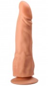 Фаллоимитатор-реалистик на присоске - 18,8 см. фото 1 — pink-kiss