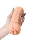 Мастурбатор-вагина ELEGANCE с ребрами на поверхности фото 8 — pink-kiss