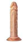 Телесный анально-вагинальный фаллоимитатор Double Penetrator - 19,5 см. фото 4 — pink-kiss