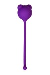 Фиолетовый силиконовый вагинальный шарик A-Toys с ушками фото 2 — pink-kiss