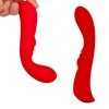 Красный вибромассажер 6" Silicone G-Spot Fun - 19,1 см. фото 4 — pink-kiss