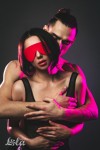 Красная маска Shy фото 7 — pink-kiss