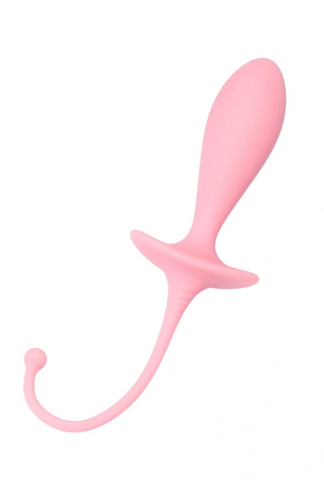 Розовая анальная пробка Plug 2 - 19 см. фото 1 — pink-kiss