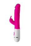 Розовый вибратор A-Toys Mist - 25,4 см. фото 2 — pink-kiss