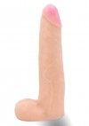 Телесная насадка Harness с коннектором - 21 см. фото 1 — pink-kiss