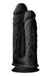 Черный анально-вагинальный фаллоимитатор Double Penetrator - 19,5 см. фото 5 — pink-kiss
