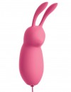 Розовая, работающая от USB вибропуля в форме кролика Cute фото 3 — pink-kiss