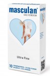 Ультратонкие презервативы Masculan Ultra 2 Fine с обильной смазкой - 10 шт. фото 1 — pink-kiss