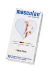 Ультратонкие презервативы Masculan Ultra 2 Fine с обильной смазкой - 10 шт. фото 2 — pink-kiss