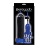 Прозрачно-синяя вакуумная помпа Renegade Bolero Pump фото 2 — pink-kiss